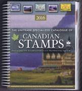 UNITRADE 2016 SPECIALIZED CATALOGUE CANADIAN STAMPS